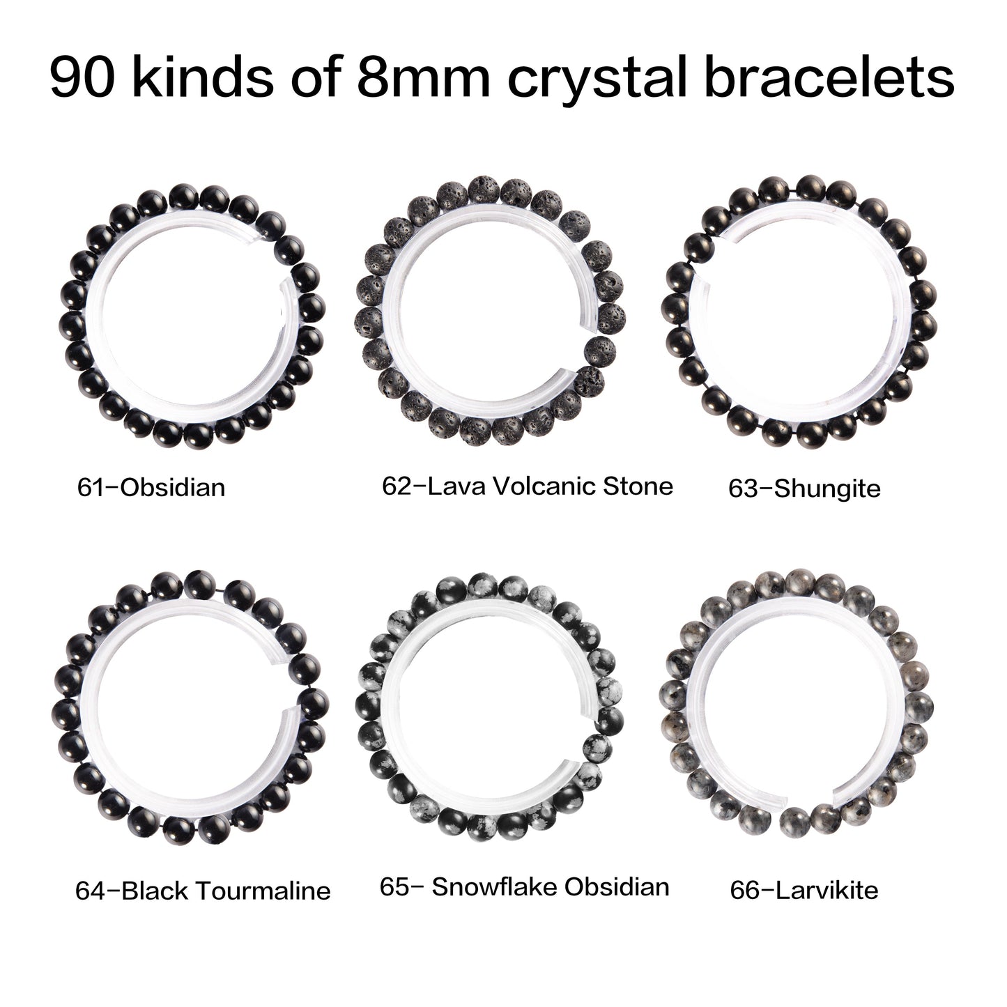crystal bracelet 90 kinds of 8mm Natural bracelets 的副本