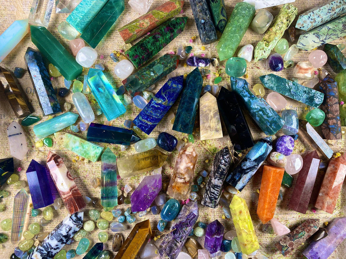 Chrysocolla Tower Phoenix Stone Crystal Crystal Healing Energy Stone Positive Energy Crystal Crystal Collection Home Decor Crystal