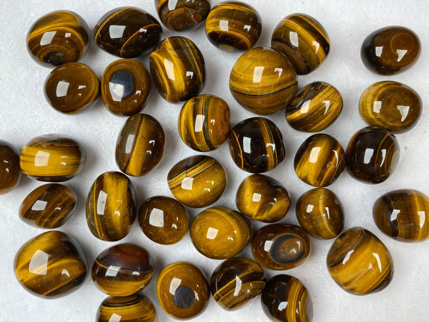 Tiger eye Tumble Stone 20-30mm 100g,Healing Crystal,Home Decor,For Gift