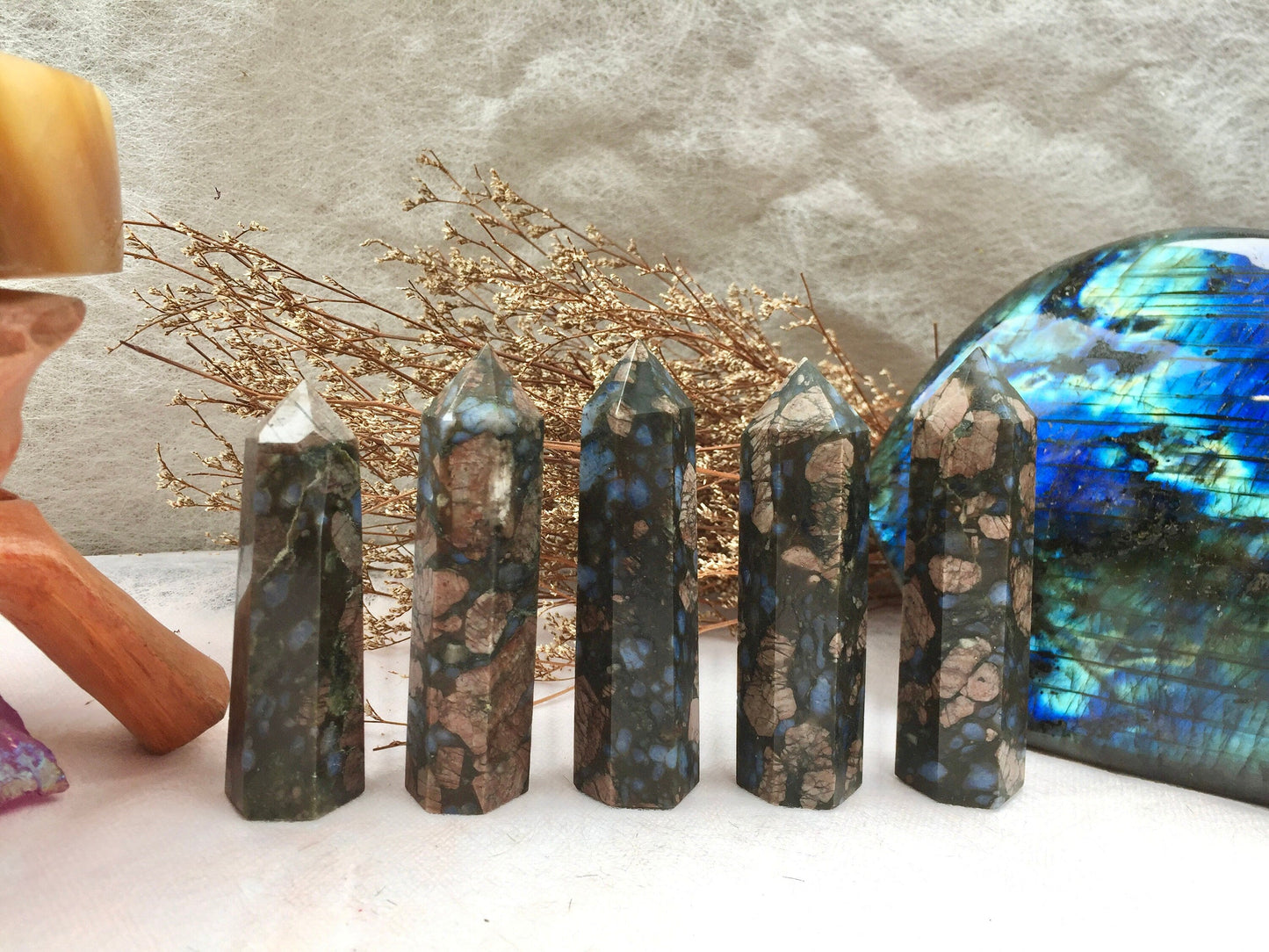Que Sera Tower,Que Sera Point,Crystal Tower/Wand,Healing Crystal,Reiki Chakra Stone,Home Decor,For Gift