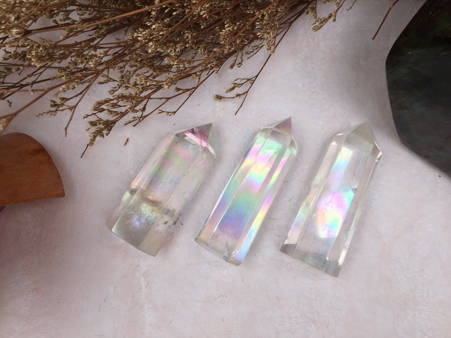 Aura Crystal quartz tower-point gifts for yourself and friends
