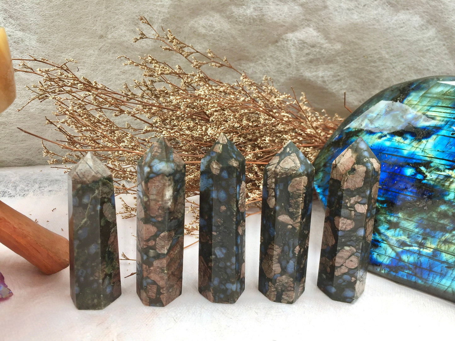 Que Sera Tower,Que Sera Point,Crystal Tower/Wand,Healing Crystal,Reiki Chakra Stone,Home Decor,For Gift