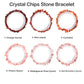 Natural crystal chips bracelet 100 kinds of bracelets 4PC