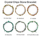 Natural crystal chips bracelet 100 kinds of bracelets 4PCs