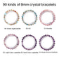 crystal bracelet 90 kinds of 8mm Natural bracelets