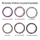 crystal bracelet 90 kinds of 8mm Natural bracelets