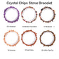 Natural crystal chips bracelet 100 kinds of bracelets 4PC