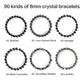 crystal bracelet 90 kinds of 8mm Natural bracelets 的副本