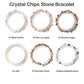 Natural crystal chips bracelet 100 kinds of bracelets 4PC