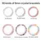 crystal bracelet 90 kinds of 8mm Natural bracelets