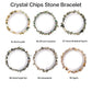 Natural crystal chips bracelet 100 kinds of bracelets 4PC