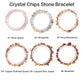 Natural crystal chips bracelet 100 kinds of bracelets 4PC