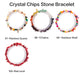 Natural crystal chips bracelet 100 kinds of bracelets 4PCs