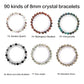 crystal bracelet 90 kinds of 8mm Natural bracelets