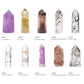 Crystal tower Wholesale nutural healing 100 kinds No.71-100