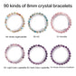 crystal bracelet 90 kinds of 8mm Natural bracelets
