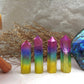 Clear Quartz Obelisk Tower - Arua Crystal for Meditation and Chakra Balancing