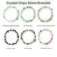 Natural crystal chips bracelet 100 kinds of bracelets 4PCs