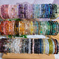 Crystal bracelet tumbled stretch healing gift for her for women 100 kinds No.71-100