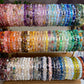 Crystal bracelet tumbled stretch healing gift for her for women No.1-70