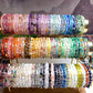 Crystal bracelet tumbled stretch healing gift for her for women 100 kinds No.71-100