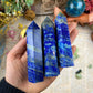 Lapis Lazuli tower Healing Home Decor Crystal Natural Lapis Lazuli