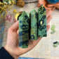 Kambaba Jasper Tower Crystal Healing Home Decor Crystal Nurturing Stone