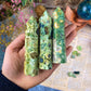Rainforest Jasper tower Rhyolite Healing Stone Rainforest Jasper for Harmony Healing Crystals and Stones