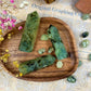 Prehnite Tower Healing Prehnite Crystal Prehnite Home Decor Prehnite Spiritual Journey Aid