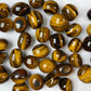 Tiger eye Tumble Stone 20-30mm 100g，Healing Crystal，Home Decor，For Gift