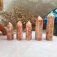Sunstone Tower, Crystal, Healing Crystal Point, Energy Balance Stone, Meditation Tower, Natural Sunstone, Spiritual Decor, Reiki Charged