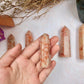 Sunstone Tower, Crystal, Healing Crystal Point, Energy Balance Stone, Meditation Tower, Natural Sunstone, Spiritual Decor, Reiki Charged