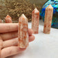 Sunstone Tower, Crystal, Healing Crystal Point, Energy Balance Stone, Meditation Tower, Natural Sunstone, Spiritual Decor, Reiki Charged