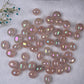 Aura Rose Quartz Tumble Stone 20-30mm 100g，Healing Crystal，Home Decor，For Gift