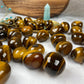 Tiger eye Tumble Stone 20-30mm 100g，Healing Crystal，Home Decor，For Gift
