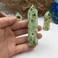 Rainforest Tower,Rainforest Point，Crystal Tower/Wand，Healing Crystal，Reiki Chakra Stone，Home Decor，For Gift