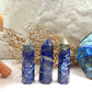 Lapis Lazuli Tower Blue Gemstone Crystal for Meditation Healing Energy, Spiritual Decor, Reiki Charged, Home Office Accent, Unique Gift Idea