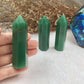 Green Aventurine Tower,Green Aventurine Point,Crystal Tower/Wand,Healing Crystal,Reiki Chakra Stone,Home Decor,For Gift