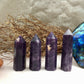 Exquisite Lepidolite Tower - A Symbol of Serenity & Balance for Home and Office, Enhances Personal Well-Being